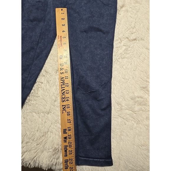 Lot NOBO/No Boundaries High Rise Crop Seamless Leggings Pink/Coral Blue XXL NWT - Picture 9 of 12